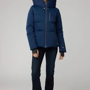 Women's Blue Puffer Jacket